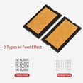thumbnail image 3 of Graflsoa Portable Manual Date Coding Machine with Quick-Dry Ink, ABS Material, 2.5mm/4mm Character Height, Includes Ink, Pads, and Tweezers, 3 of 7