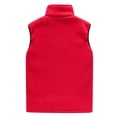thumbnail image 4 of MeetoTime Veste Sans Manches à Fermeture Éclair devant pour Femme, Chaude, Légère, en Molleton Doux, avec Poches, 4 of 7