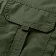 thumbnail image 4 of Dagugfen Plus Size Mens Shirts Button down Long Sleeve Loose Stretch Casual Work Tops with Pockets, 4 of 7