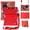 Red, variant on Cameland Universal Shockproof Cover Case For 10 10.1 Inch android Tablet Pc