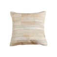 thumbnail image 1 of Natural 676685000576 18 x 18 in. Torino Madrid Pillow - Natural, 1 of 2