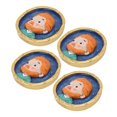 thumbnail image 4 of Cute Fridge Magnet, Van Gogh Fridge Magnet Wide Application Premium Resin 4 Pieces  For Calendar, 4 of 8