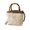 Beige_B, variant on Woven Straw Shoulder Bag for Women, Knot Bucket Bag, Handmade Summer Handbag, Casual Versatile Daily Purse, Lightweight Travel Vacation Tote