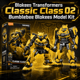thumbnail image 3 of Blokees Transformers Classic Bumblebee Model Building Kit, Ages 12+, 3 of 6