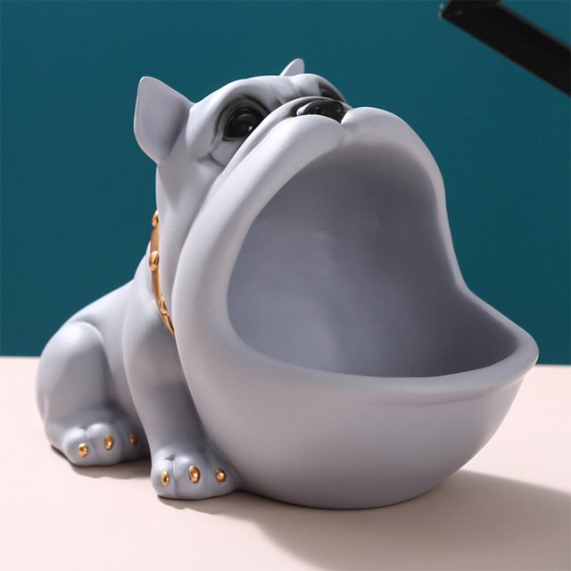 pitrice Hallway Decor Cute Replacement Vivid Bedroom Replacing Wrist Living Room Snack Remote Control Stationery Key Storage Holder Container Grey Type 1