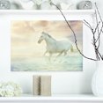 thumbnail image 1 of Fantasy White Horse - Animal Canvas Art Print, 1 of 3