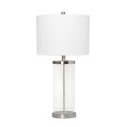 thumbnail image 1 of Lalia Home Entrapped Glass Table Lamp with White Fabric Shade, 1 of 5