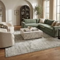 thumbnail image 3 of Rug Branch Nomad Abstract Indoor Area Rug, Green Beige, Modern - Living Room, Bedroom, Dining Room, and Kitchen, 3 of 7