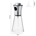 thumbnail image 2 of WIFKLSIIPG 200ml Glass Stainless Steel Cooking Oil Spray Cooking Oil Rapeseed Oil Spray Used in Multiple Venues(Clear), 2 of 4