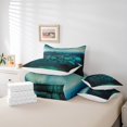 thumbnail image 5 of YST Ocean Animal Comforter Set, 7-Piece Bed In A Bag, Marine Life Theme, Polyester, Queen Size, 5 of 5
