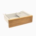 thumbnail image 1 of Desky Minimal Under Desk Drawer - Teak Hardwood / Wheat, 1 of 10