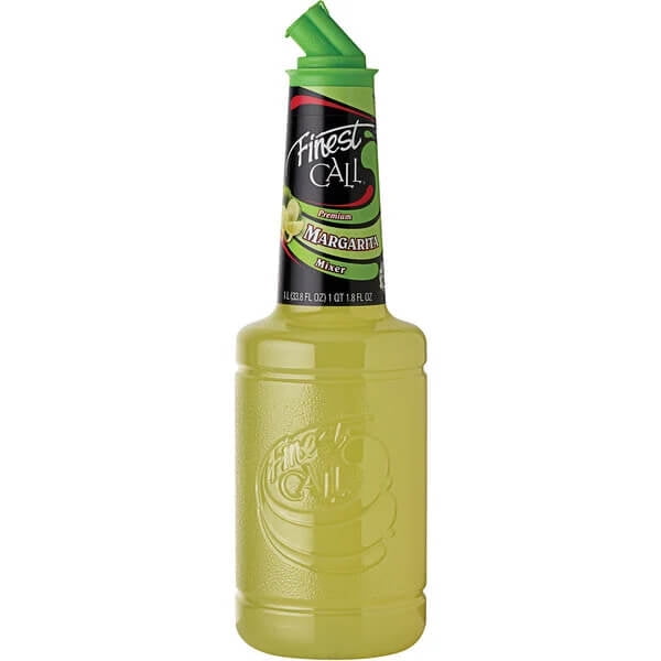Finest Call Mélange à Margarita de Qualité Supérieure, Prêt à l'Emploi, Bouteille de 1 L – Mélangeur de Cocktail Lime Sucré et Acidulé
