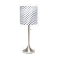 thumbnail image 1 of Lampe de table conique Simple Designs avec abat-jour en tissu, 1 of 9