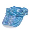 thumbnail image 2 of GDREDA Trucker Hats Bling Rhinestones Sport Hats Adjustable Summer Cap Visor Caps Unisex，Sky Blue, 2 of 6