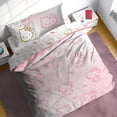 thumbnail image 3 of Sanrio Hello Kitty Étoiles Ensemble de Lit 7 Pcs Format Double avec Couvre-Oreillers, 3 of 4