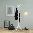 thumbnail image 2 of ITY International - Coat Hook/Coat Rack, Made of MDF, 70" Height, White, 2 of 4