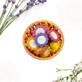 thumbnail image 1 of DWEEP SARA Handcrafted Decorative Diya Set Diwali Gift – 10 Colorful Gift Basket, Pack of 4, 1 of 3