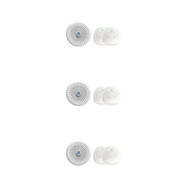 Shengyu ABS Durable And Long-lasting Wireless Doorbell Homeowners And Renters Wireless Doorbell Plug In 3Set