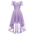 thumbnail image 1 of WEAIXIMIUNG Robes Tendance pour Invitées de Mariage pour Femmes Printemps 2024 Grande Taille Robe à Épaules Dénudées Asymétrique en A Robe de Cocktail de Mariage Rouge P, 1 of 4