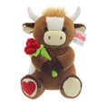 thumbnail image 1 of Large Cow Plush with Flower For Mother's Day, 1 of 6