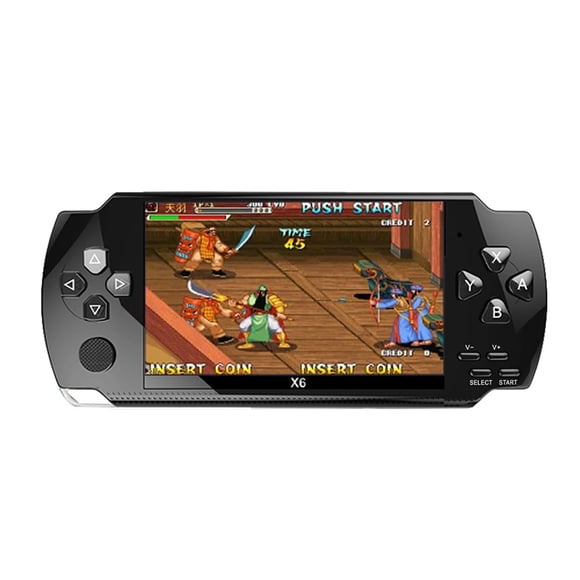 4.3 "PSP 8G ROM handheld game console player, TV output with headphones, portable handheld game console classic retro video game console