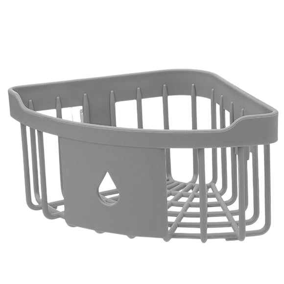 Rack Storage Solution Suction Corner Shower Caddy Bathroom Shelf Organizer for Wall Mounted Shower Rack in Kitchen and Bath