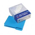 thumbnail image 1 of Pendaflex R15213BLU Two-Ply- Reinforced File Folders- 1/3 Cut- Top Tab- Letter- Blue- 100/Box, 1 of 2