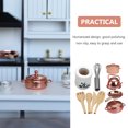 thumbnail image 3 of 1 Ensemble de Mini Pot de Cuisson Éducatif Simulation Ustensiles de Cuisine Pot Décoratif Miniature, 3 of 7