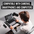 thumbnail image 4 of RØDE Wireless GO III (Gen 3) - Compact Wireless Microphone - Pristine Audio, 32-bit Float Recording, Automatic Level Control, for Phones, Cameras and Computers, 4 of 6