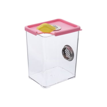 1pc Durable Safe Acrylic Reptile Storage Nest Reptile Terrarium Habitat Reptile Feeding Case