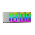 thumbnail image 1 of Réveil Numérique avec Alarme LED Chambre Réveils Luminosité Snooze USB Plug Ou Alimenté par Batterie (Ne Comprend Pas), 1 of 7