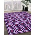 thumbnail image 3 of Ahgly Company Tapis d'Intérieur Lavables en Machine pour la Zone Violette Transitoire, 3' x 5', 3 of 7