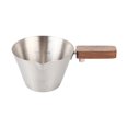 thumbnail image 4 of GROWTH TANK Espresso Cup with Handle Espresso Pouring Cup Portable with Scale Tool Measuring argent, 4 of 9