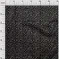 thumbnail image 3 of oneOone Rayon Black Fabric Floral Ditsy Craft Projects Decor Fabric Printed By The Yard 56 Inch Wide, 3 of 4