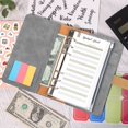 thumbnail image 3 of A6 Ring Binder, Budget Planner - 6 Holes Loose Leaf Notebook with Binder Pockets Money, 3 of 8