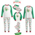 thumbnail image 1 of EIMELI Christmas Pajamas for Family  Gingerbread Man Print, 1 of 11