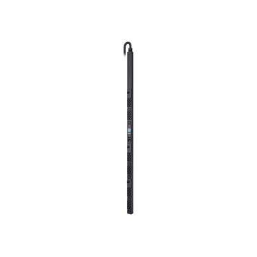 APC Metered Rack PDU - Unité de distribution d'Alimentation (Montable sur Grille) - CA 208 V - 10 kW - Triphasé - Ethernet 10/100, RS-232 - Connecteurs de Sortie : 42 - 0U - Canada, États-Unis - Noir - pour P/N : SMX1000C, SMX1500RM2UC, SMX1500RM2UCNC, SMX750C, SMX750CNC, SRT5