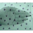 thumbnail image 4 of oneOone Viscose Chiffon Fabric Finger Sign Symbol Print Fabric by The Yard 42 Inch Wide, 4 of 4