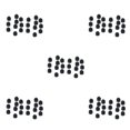 thumbnail image 2 of Youkk 20PCS/Set M12 Black Plastic Dome Nut for Protection Caps Cover Hexagon Screws Practical Tool No.03 5Set, 2 of 6