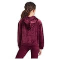 thumbnail image 2 of George Girls' Velour Full Zip Hoodie, 2 of 6