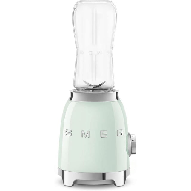 SMEG Mélangeur Personnel Rétro / avec 2 Bouteilles - PBF01PGUS - Vert Pastel