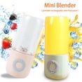 thumbnail image 2 of Mini Portable Blender Juicer Cup Rechargeable USB Electric Mixer Bottle Fruit Smoothie Blender for Home  Sport  Office  Camping, 2 of 10