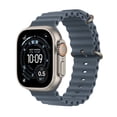 thumbnail image 1 of Apple Watch Ultra 3 GPS + Cellular 49mm Natural Titanium Case with Anchor Blue Ocean Band, 1 of 9