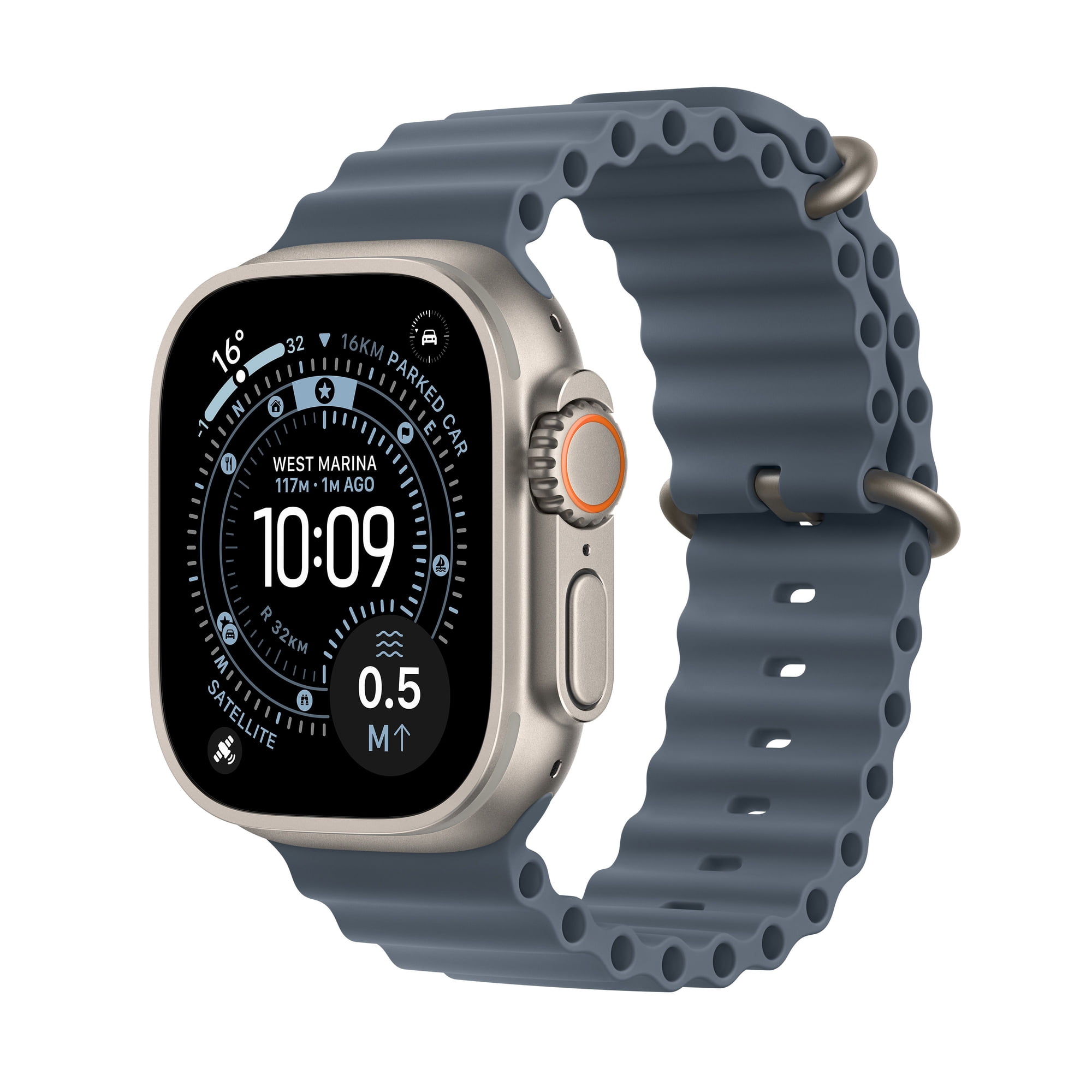 Apple Watch Ultra 3 GPS + Cellular 49mm Natural Titanium Case with