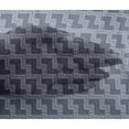 thumbnail image 4 of oneOone Viscose Chiffon Fabric Greek Key Geometric Printed Fabric 1 Yard 42 Inches Wide, 4 of 4