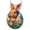 4#, variant on TanSiDing 3pcs Easter Ornaments Set - Bunny Egg Acrylic Hanging Decorations, Double-Sided Colorful Spring Party Decoration for Tree Window Home Garden Festival