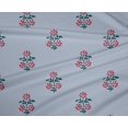 thumbnail image 4 of oneOone Polyester Lycra Fabric Leaves & Floral Block Print Fabric BTY 56 Inch Wide, 4 of 5