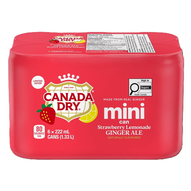Canada Dry Strawberry Lemonade