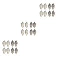 thumbnail image 2 of Maytalsory 8pieces Plastic Pine Tree Hanging Conveniently Designed Decorations For Easy Champagne Gold 3Set, 2 of 6