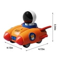 thumbnail image 3 of Dvkptbk Space Trolley Press Space Astronaut Toy Pullback Car Walking Colorful Toy Education, 3 of 8